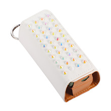 加熱菸全家主機IQOS ILUMA 型號專用 五角星鉚釘皮紋翻蓋收納包帶掛鈎